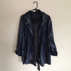 NWT Zara Woman || Textured Parka Jacket/Raincoat